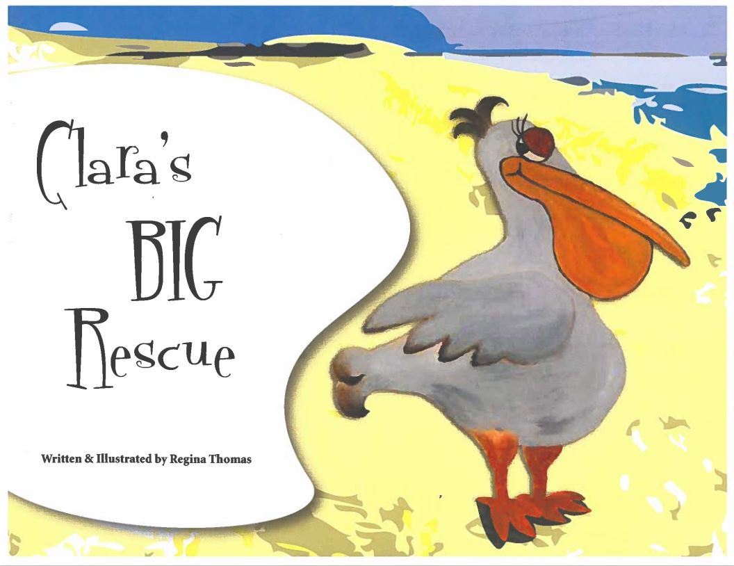 Claras Big Rescue Book cover picture