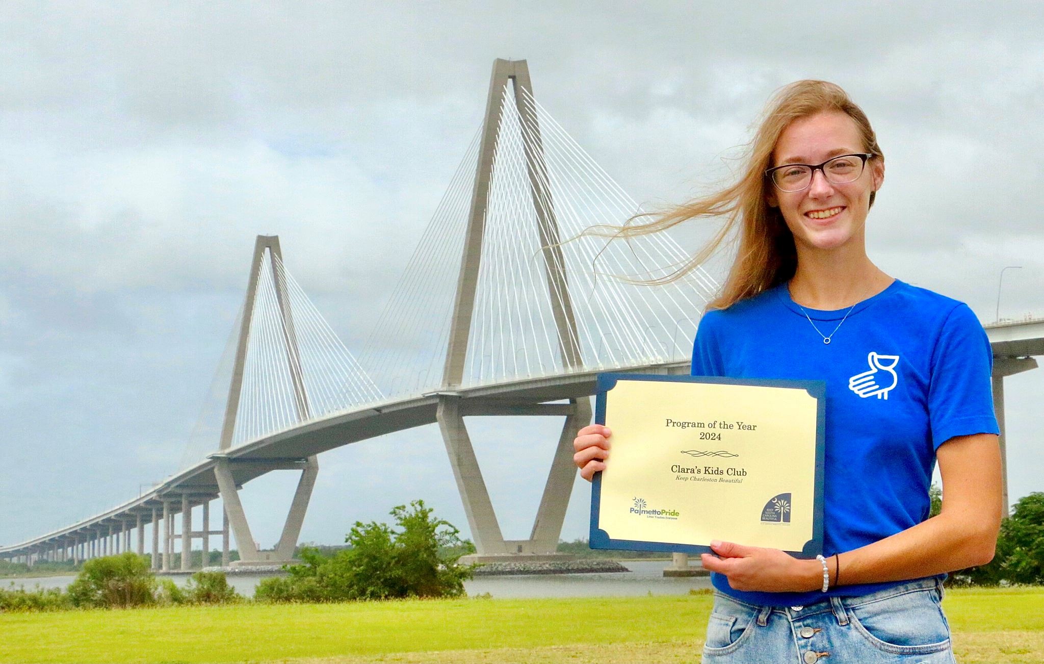 KCB Education Coordinator with Program of the Year Award
